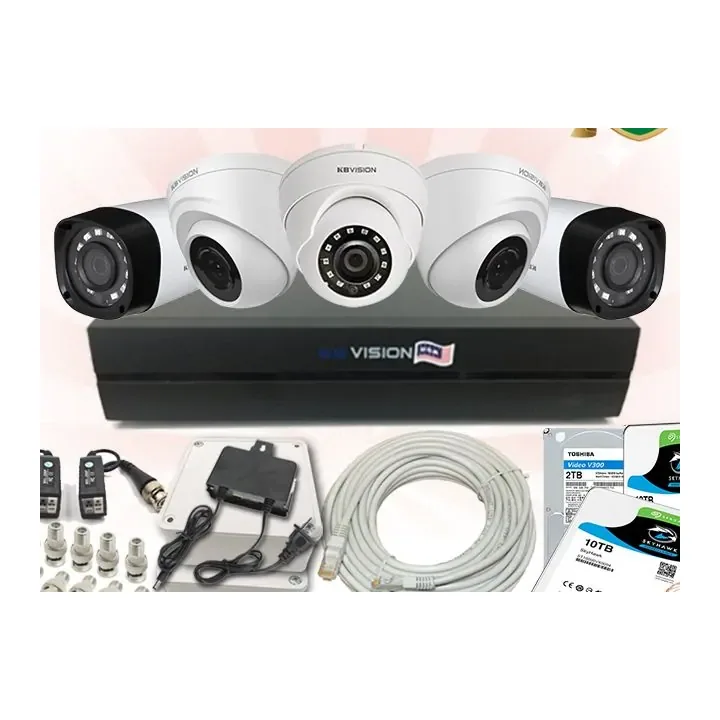 Trọn bộ 5 Camera Kbvision giá rẻ