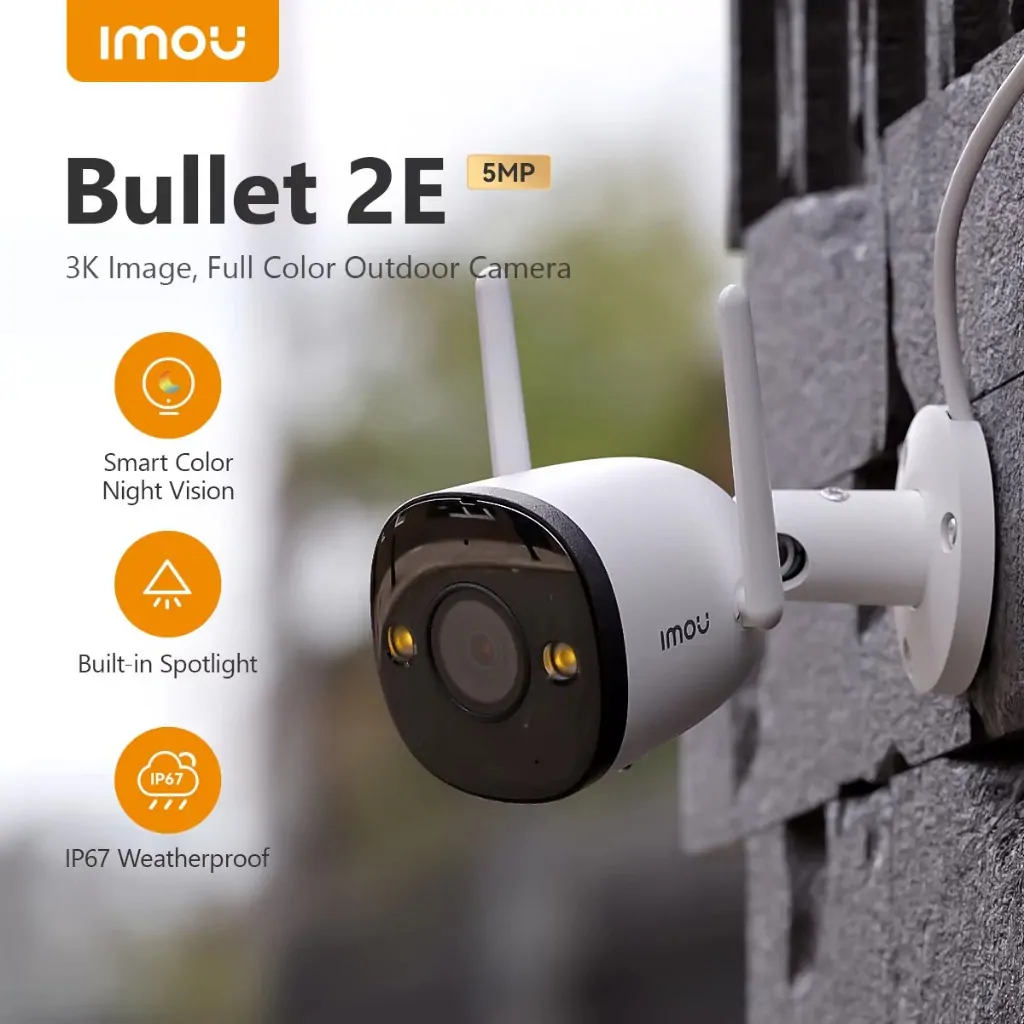 Camera Imou Bullet 2E IPC-F52FP 5MP